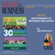 Cover picture of the Smart Business Magazine on the left overlaid on a dark gray background. On the bottom right corner is a picture of Judy Bodenhamer (author).