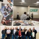 Collage of three pictures of attendees (including a group picture at the bottom) at the Greif National HR Conference Everything DiSC workshop facilitated by CEG.